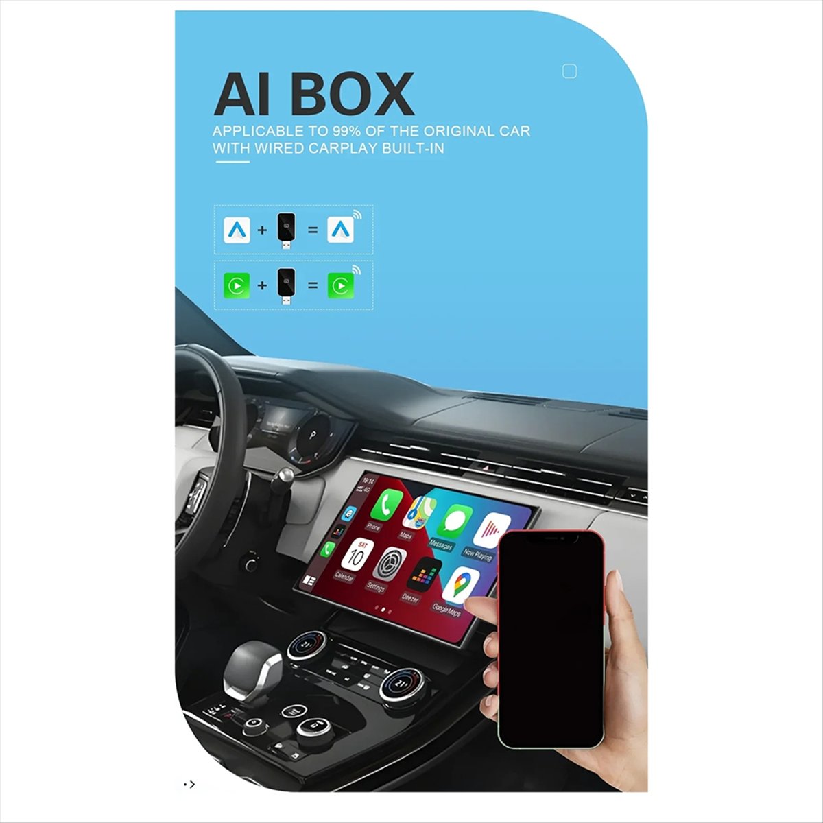 Fits for Wireless CarPlay Andr - Wifi Smart Plug recension och pris