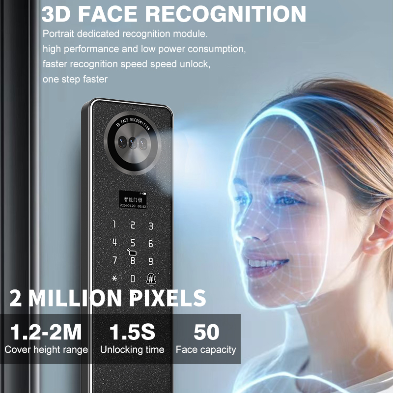 Tuya WiFi Smart Door Lock, Hom - Smart Door Lock Wifi recension och pris