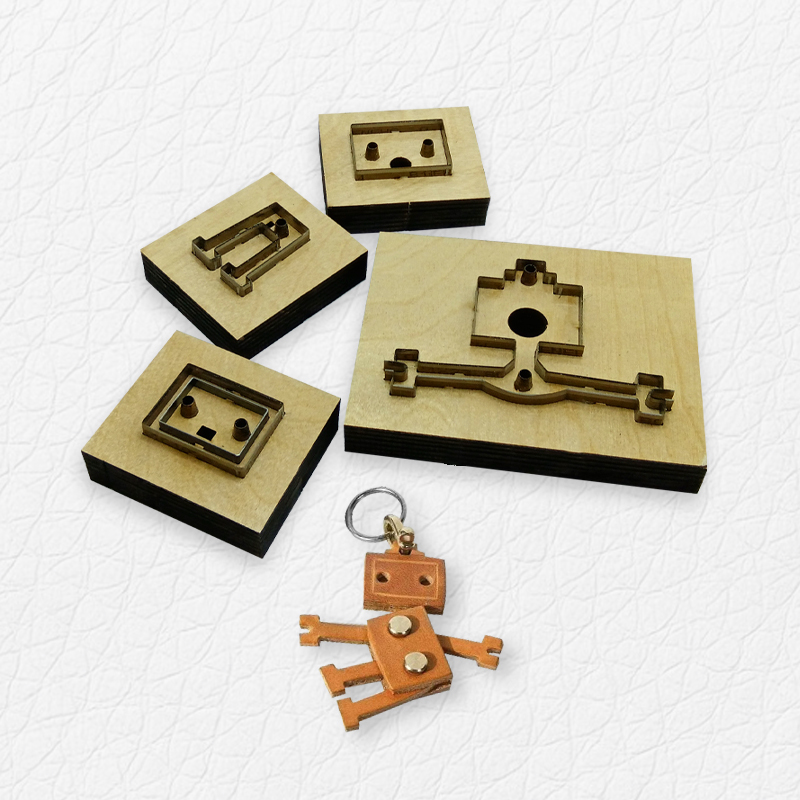 4Pcs Robot Leather Cutting Die - Stem Robotics Kit recension och pris