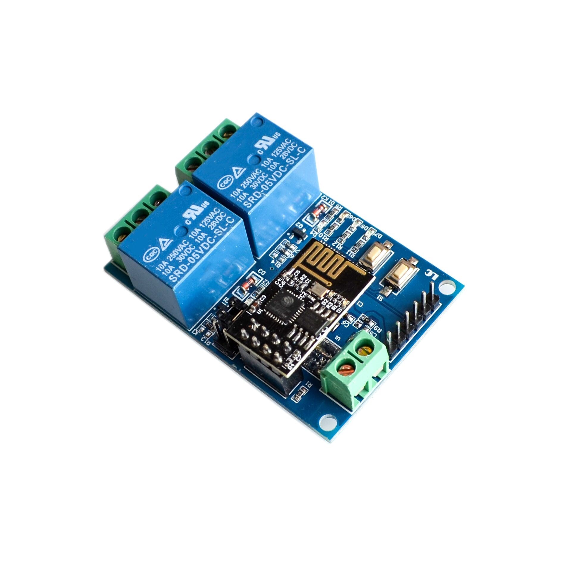 5V ESP8266 ESP-01 2 Channel Wi - Esp8266 Relay Module recension och pris
