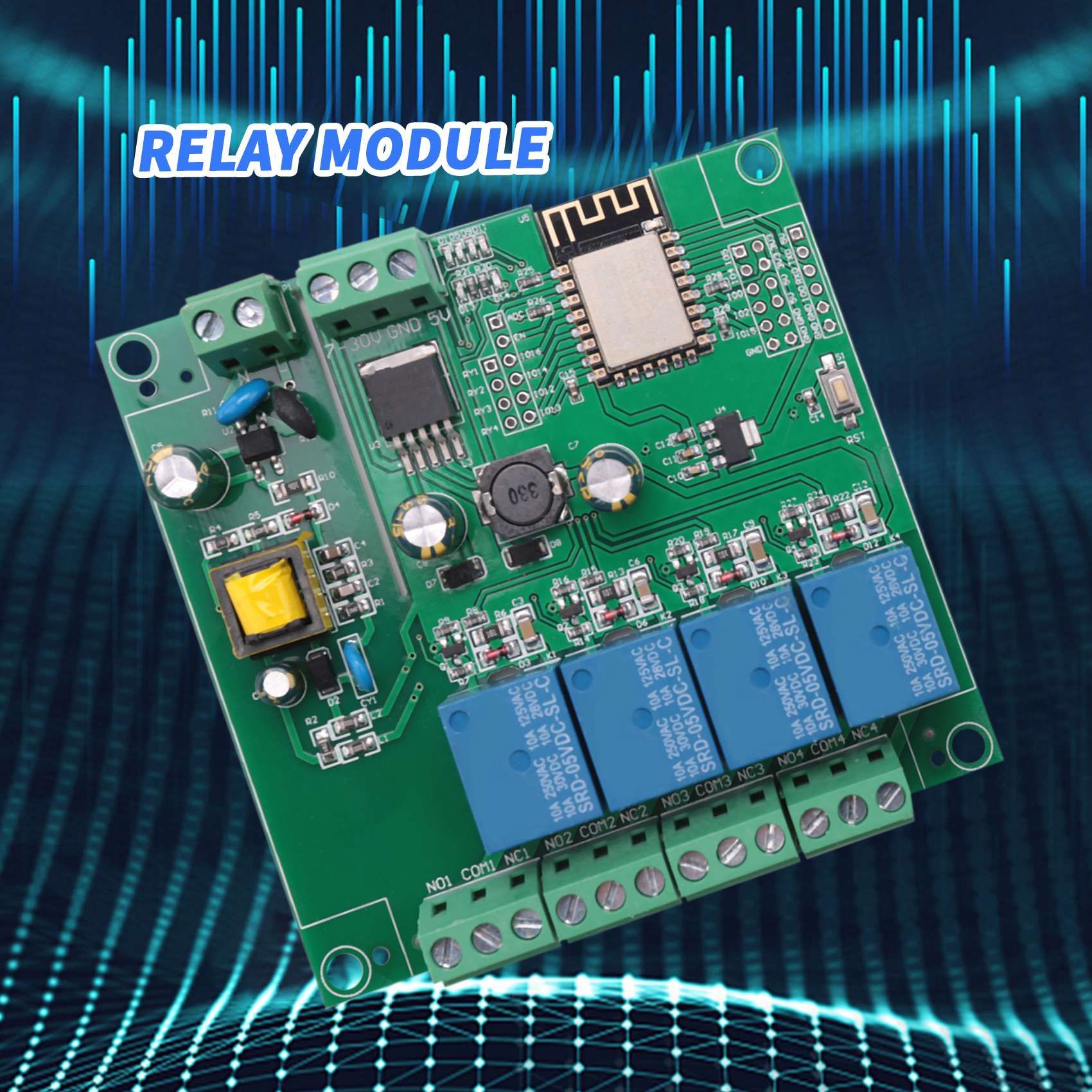 SCLS ESP8266 Wireless WIFI 4 C - Esp8266 Relay Module recension och pris