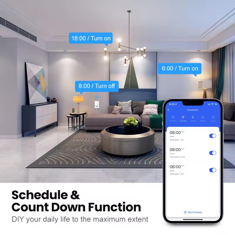 UNKAS Wifi Smart Brazil Light  - Smart Light Switch Wifi recension och pris