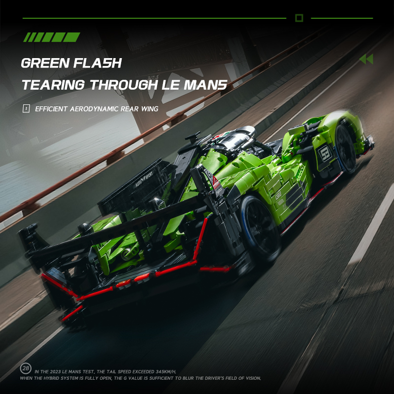 MOC Lamborghini SC63 WEC & IMS - Stem Robotics Kit recension och pris