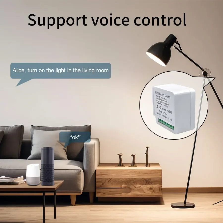 16A 20A Smart WiFi Wireless Li - Smart Light Switch Wifi recension och pris