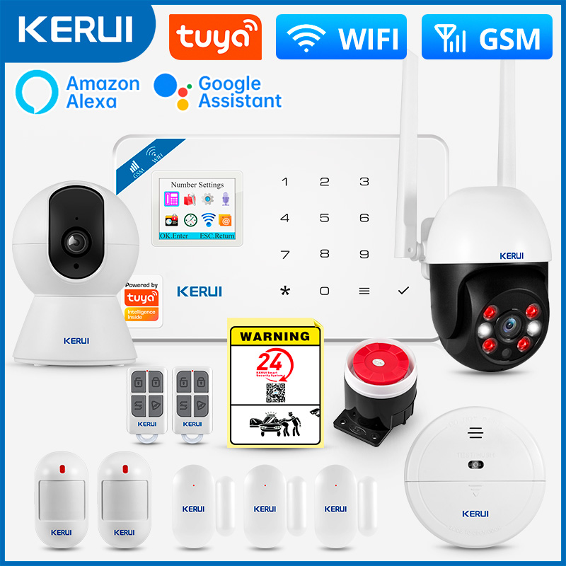 KERUI W181 Alarm System Secutr - Smart Home Automation Kit recension och pris
