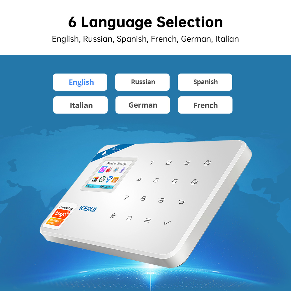 KERUI W181 Alarm System Secutr - Smart Home Automation Kit recension och pris