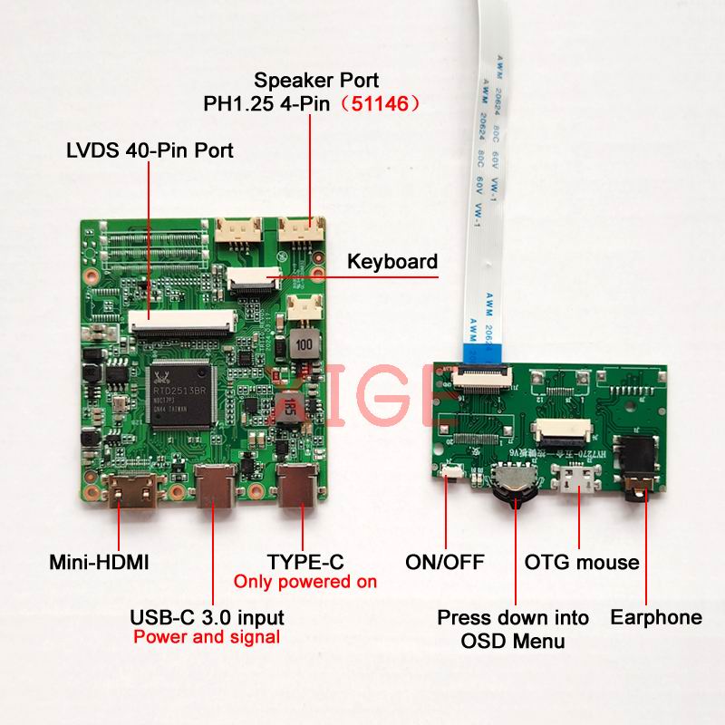 Fit LP173WD1(TL)-TLA1/TLB2/TLC - Microcontroller Kit recension och pris