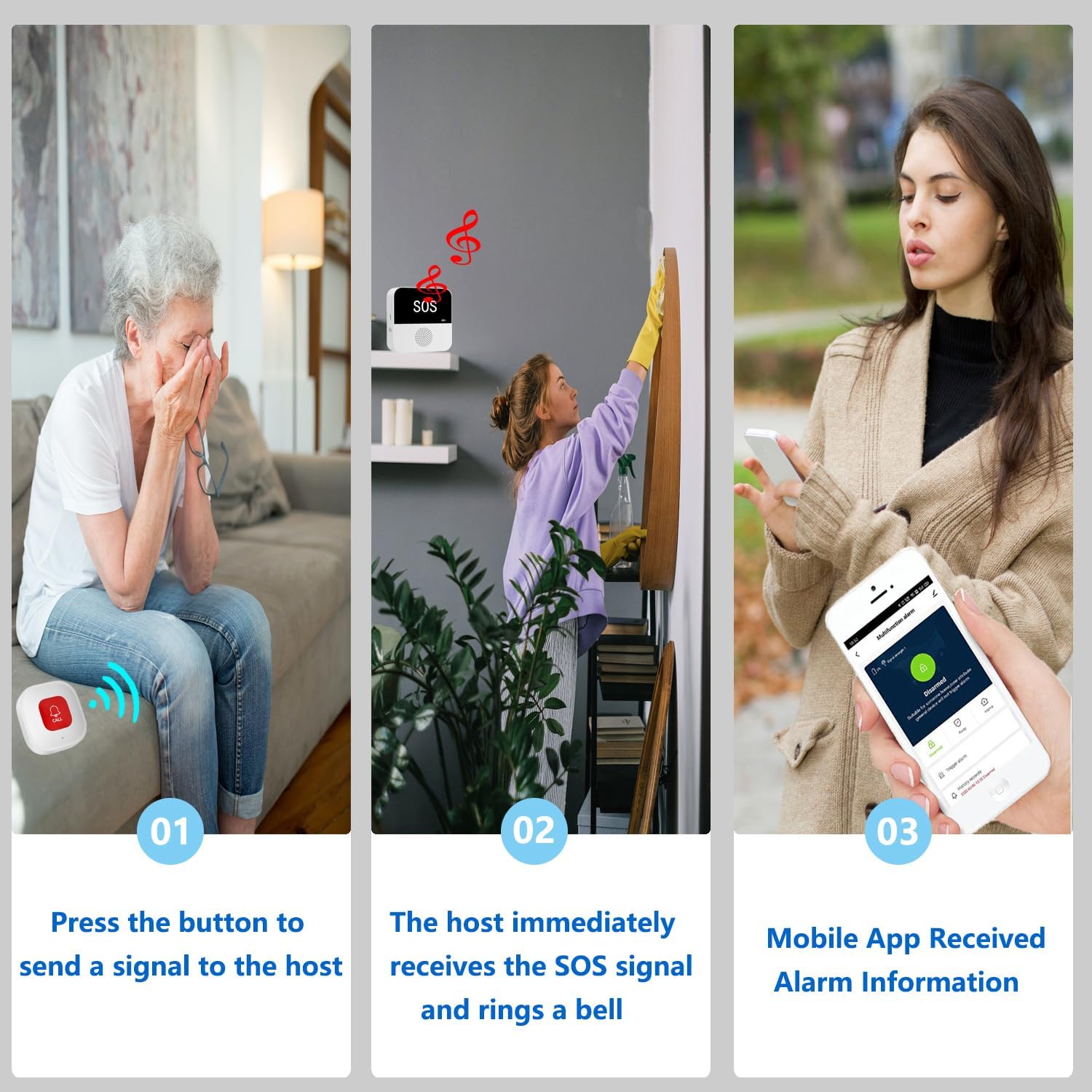 Wireless WiFi Elderly Caregive - Wifi Smart Plug recension och pris
