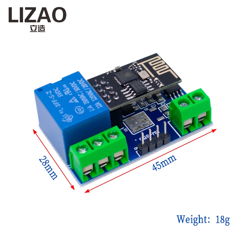 LIZAO ESP8266 5V WiFi IoT Rela - Esp8266 Relay Module recension och pris