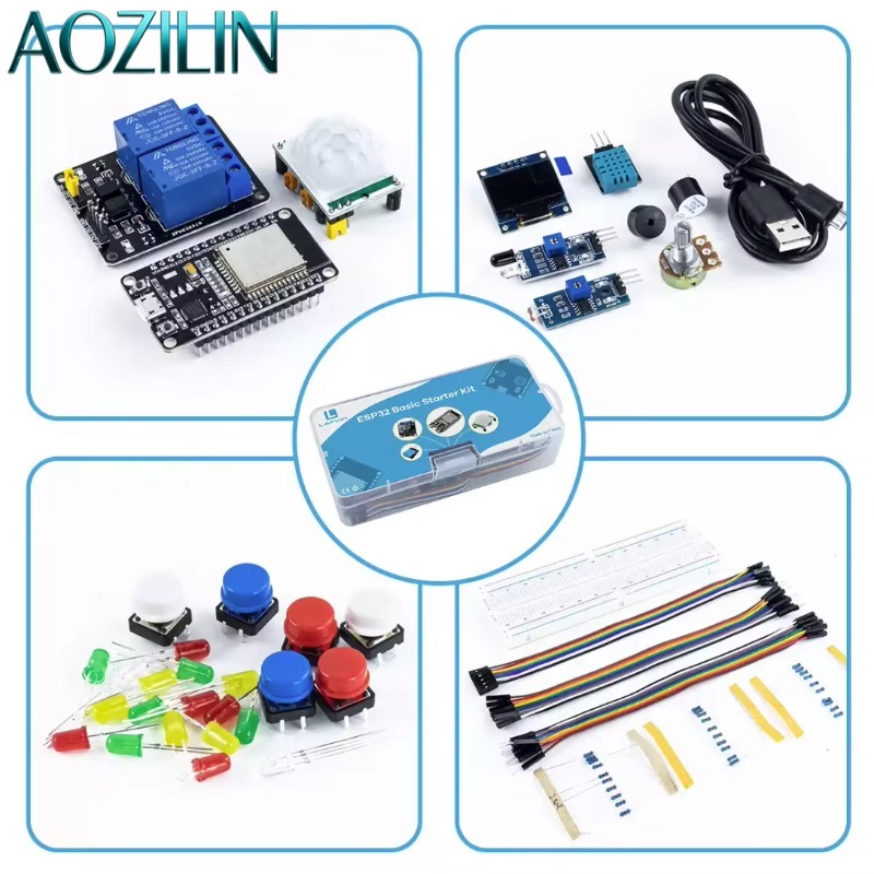 AOZILIN 10 Sets ESP32 Beginner - Iot Kit Beginner recension och pris