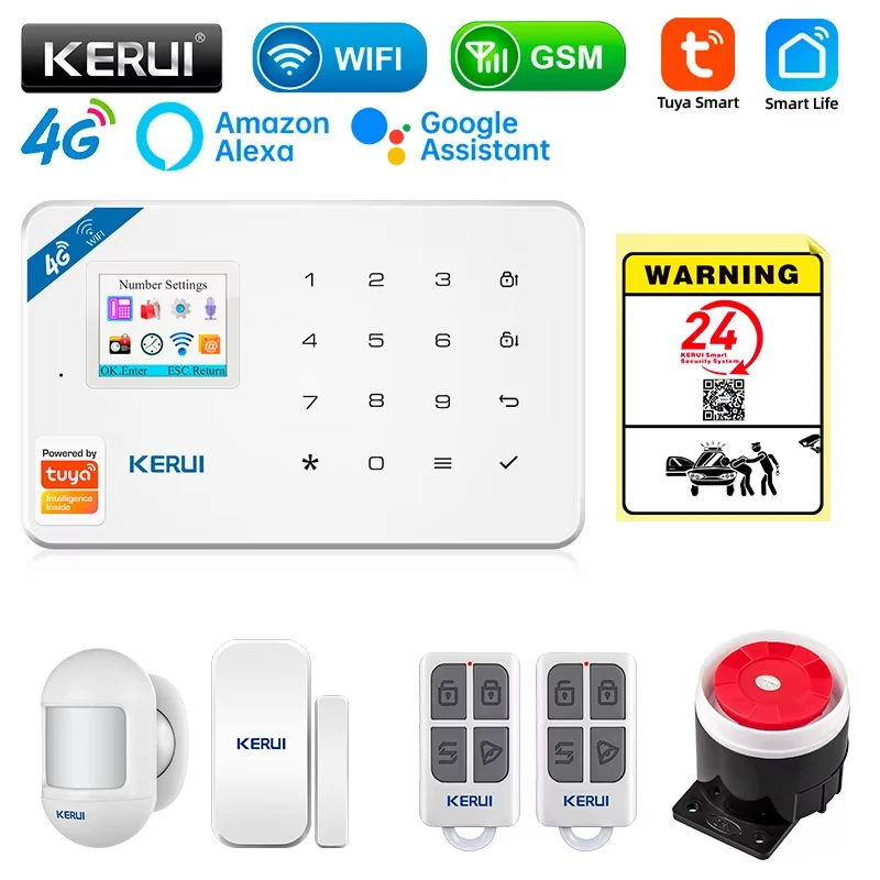 KERUI Security Alarm System Ki - Smart Home Automation Kit recension och pris